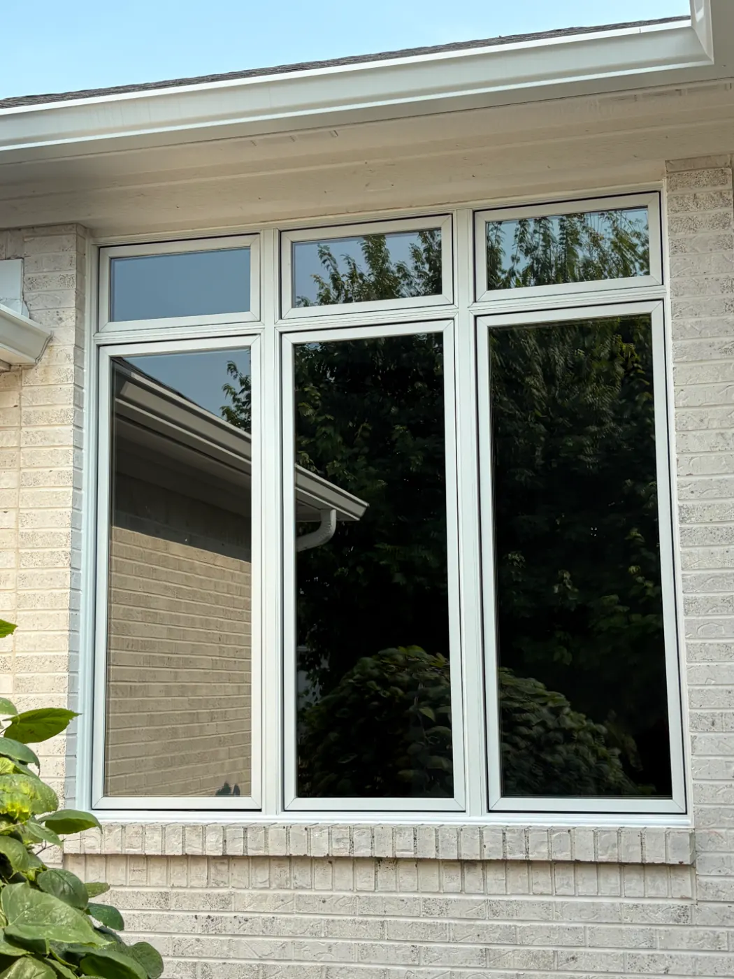 Energy-efficient windows installed in a Station Hill home